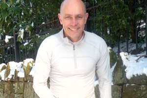 Chris Griffiths is busy training for the Virgin London Marathon