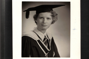 Grandmother and manchester english graduate Barbara Bailey