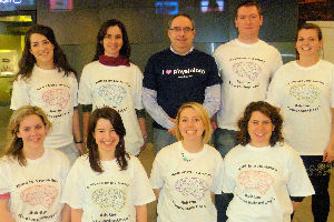Emily and the team of University neuroscientists at MOSI