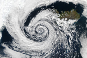 The eye of the storm (credit NASA Rapid Response)