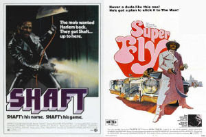 Blaxploitation movie posters