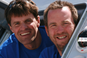 Nick Rees (left) and Ed Curtis