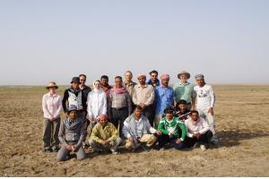 The team from Manchester and Iraq