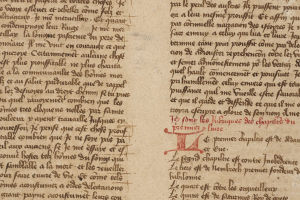 Newly discovered Rylands manuscript of Des cas des nobles hommes et femmes