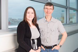 Drs Lynne and Ian Hampson