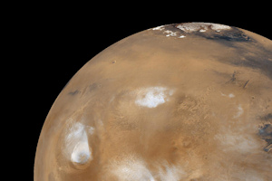 Is there life on Mars? Image credit : NASA/JPL/MSSS