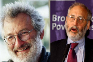 Professors Sir John Sulston and Joseph Stiglitz