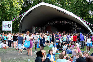 A stage at the Underage Festival