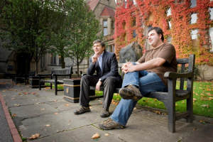 Professor Andre Geim and Professor Konstantin Novoselov