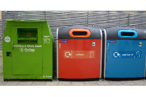 carton recycling unit (in the middle)