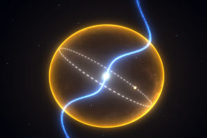 The newly-discovered pulsar