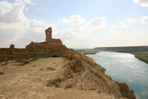 Zalabiyeh citadel excavated by Dr Loosely 
