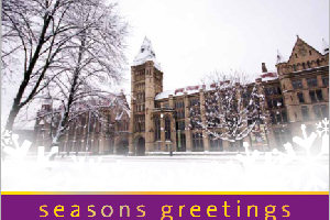 The University of  Manchester Christmas card 2011