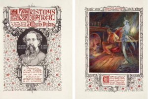 A Christmas Carol as drawn by Alan L Tabor