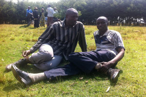  Project Director Eraste Rwatangab, who was killed, and Antoine Munyiginya 