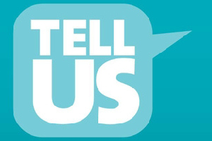 Tell Us logo