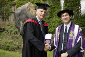 Dr John Heyworth (left) and Professor Ian Jacobs