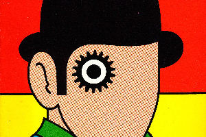 From the cover of the Penguin edition of 'A Clockwork Orange'