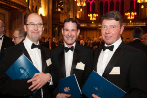 Professor Jon Billowes (right)