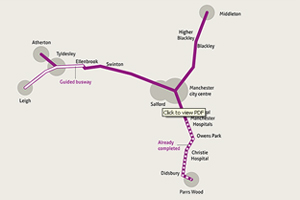 Transport for Greater Manchester priority bus route