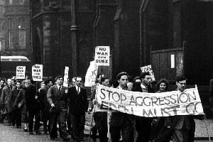 Suez protest 1956