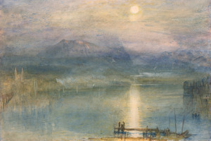 J M W Turner, Moonlight over Lake Lucerne