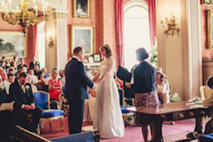 Tabley House Wedding in Progress