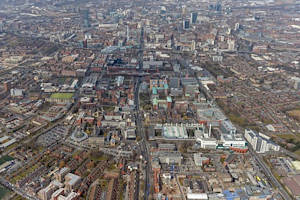University of Manchester from the air