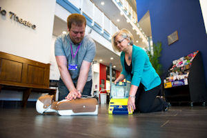 AED in the Martin Harris Centre