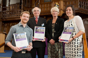 Volunteer of the Year winners receive their awards