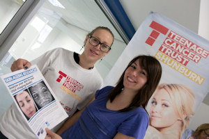 Dermatology Research Assistant Susan Moschogianis at Manchester Airport