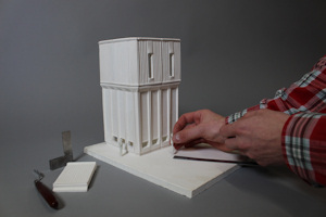 Plaster model of Kantorowicz Building