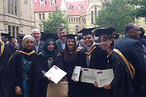 Lamya Abdi, David Allison(MPS), Uzma Farooq, Ray Skierczynski (Xaverian College)