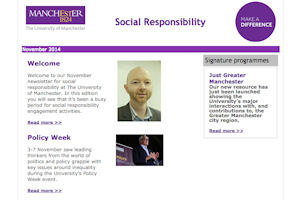 Social Responsibility newsletter