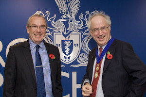 Honorary Fellow Professor Alistair Burns and Professor Sir Simon Wessely