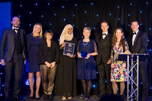 Discovery Centre team at the awards