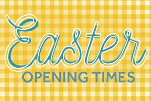 Easter opening times image