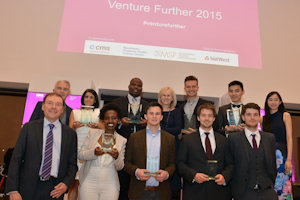 Venture Further 2015 award winners
