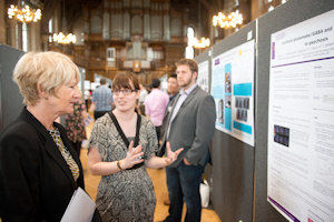 The President at Postgraduate Summer Research Showcase 2014