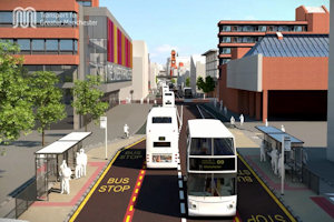 Oxford Road bus priority scheme