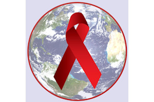 World AIDS Day red ribbon