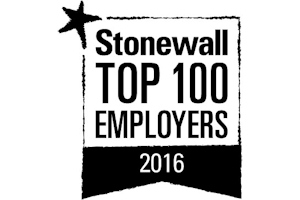 Stonewall Top 100 Employers 2016 logo