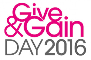 Give and Gain Day 2016 logo