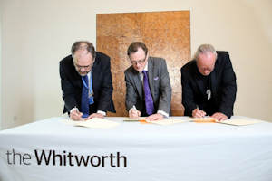 Signing the memorandum of understanding