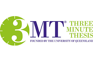 3MT logo in green and purple 