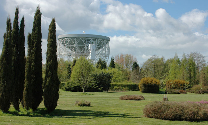 Gardens at Jodrell Bank