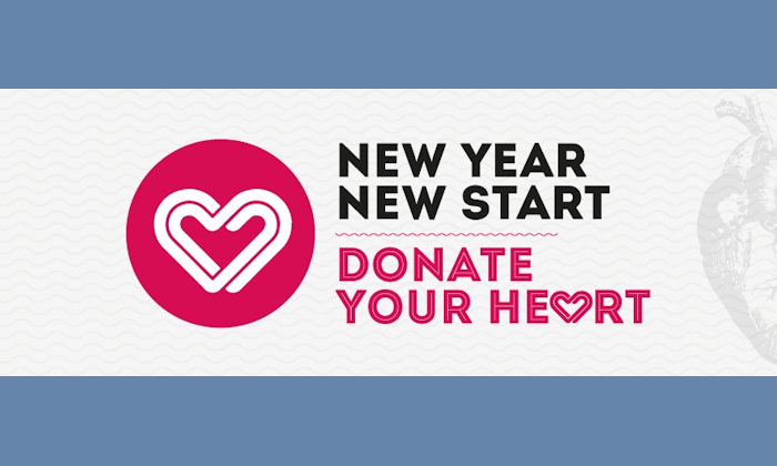 New Year New Start Donate Your Heart