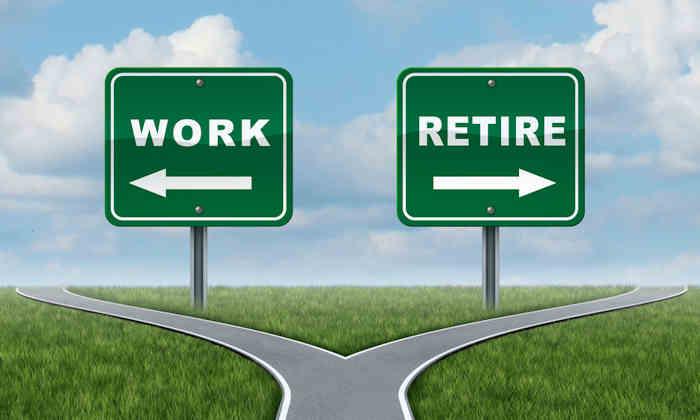 Work v retirement
