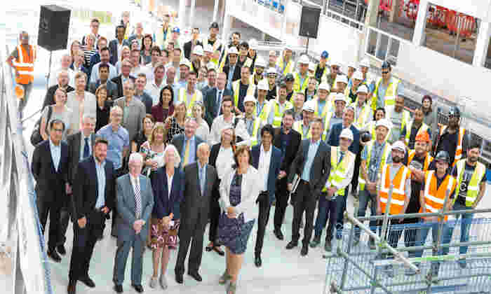 AMBS topping out ceremony