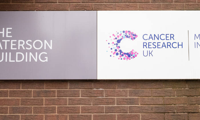 Image of the Paterson building and Cancer Research UK